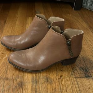 Lucky Brand Brown Booties